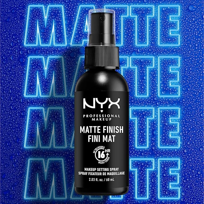 NYX PROFESSIONAL MAKEUP Makeup Setting Spray Duo Holiday Gift Set - Matte Finish, Long-Lasting Face Mist for up to 16HR Wear, Vegan Formula