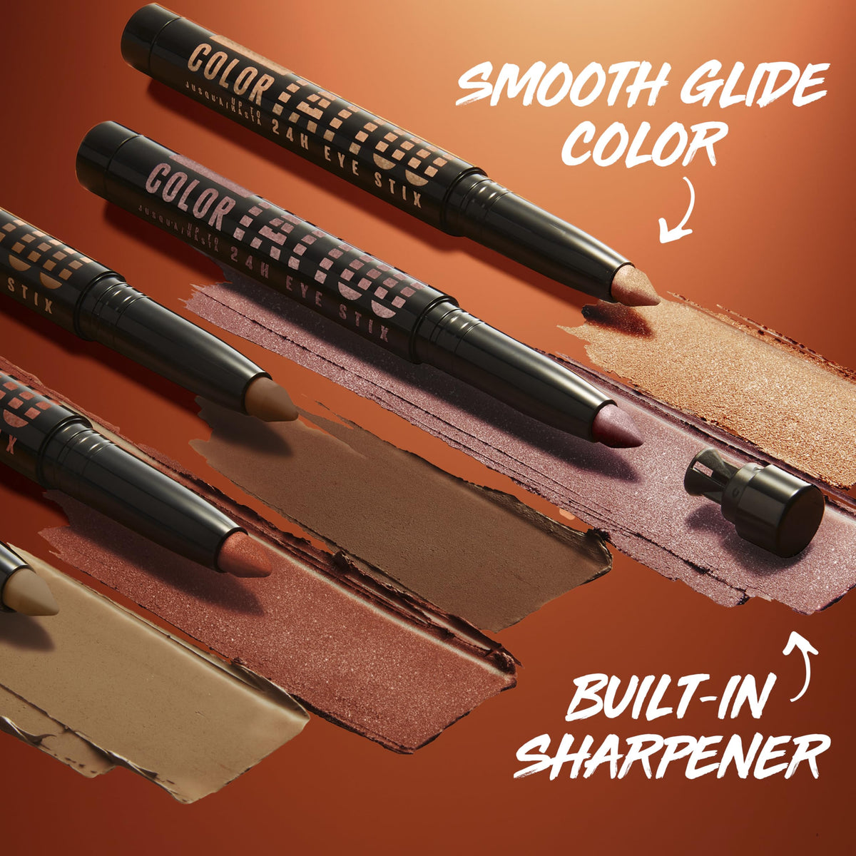 Maybelline Color Tattoo Longwear Multi-Use 24HR Eye Shadow Stix, Rich, Long Lasting Eyeshadow, Eyeliner and Eye Primer Stick, I