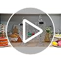 Zhehao 2 Pcs Drink Dispensers for Parties 1.3 Gallon Glass Beverage Dispenser Clear Vintage Crystal Iced Beverage Dispense...