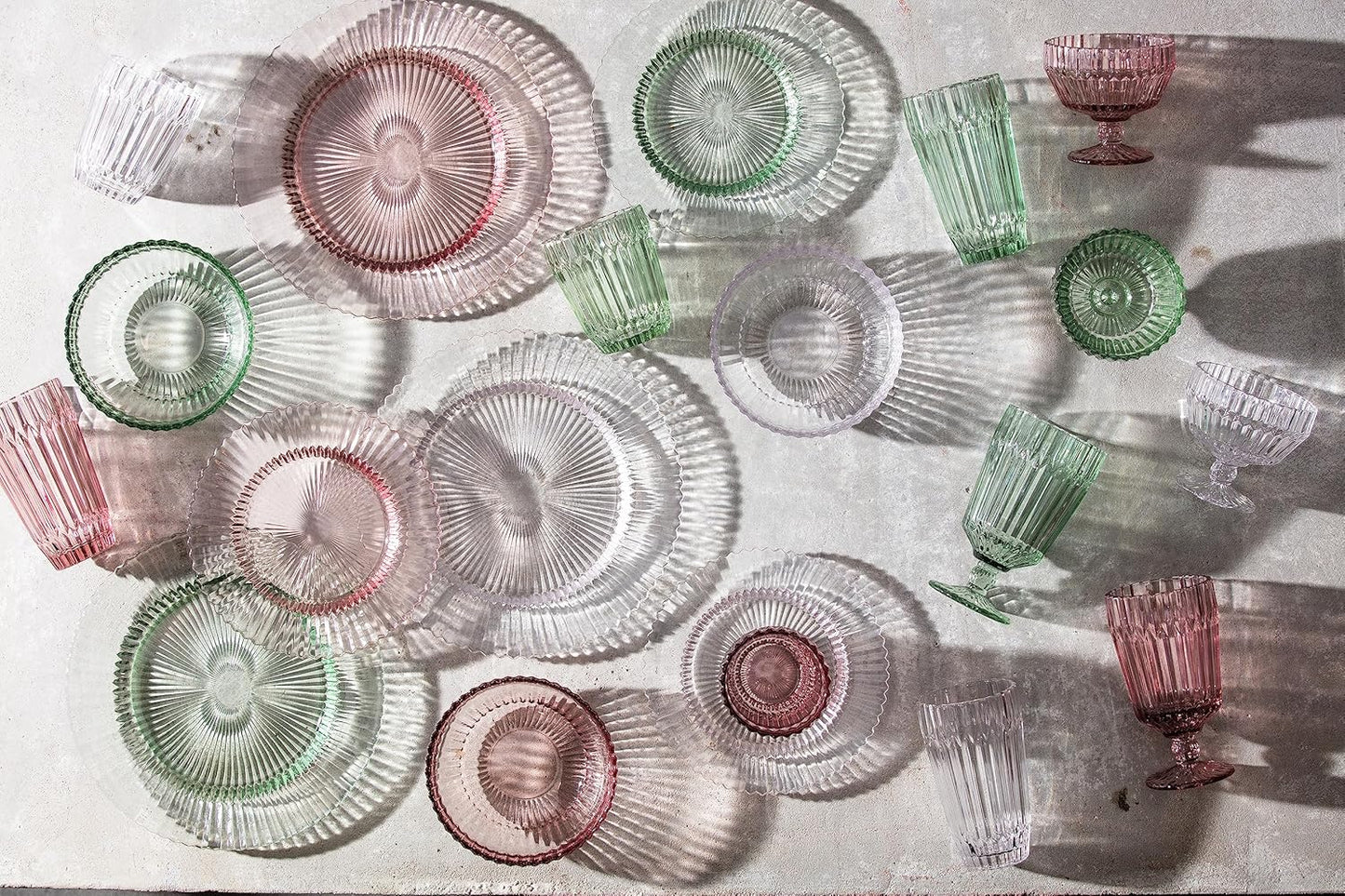 Fortessa Archie Glass Dinner Plate, 10.6 Inch, Clear