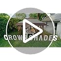 CROWN SHADES 11x11 Pop Up Gazebo, Patented One Push Outoor Canopy Tent with Wheeled STO-N-Go Cover Bag, Pop Up Canopy with...