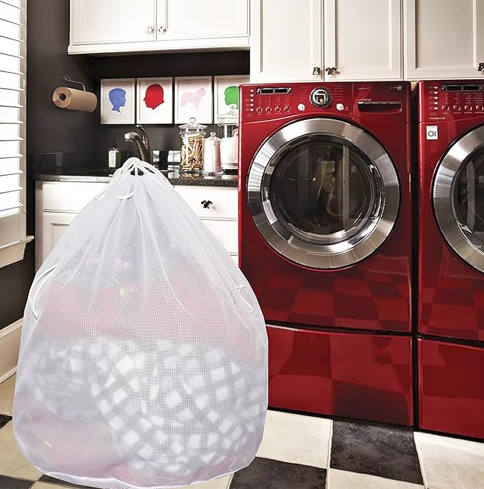 Foldable Large Laundry Hamper With Laundry Bag - Premium Durable Fabric, Plastic Board, Extra-Large Size, Space-Saving & Compact Clothes Basket With Metal Handles (Black)