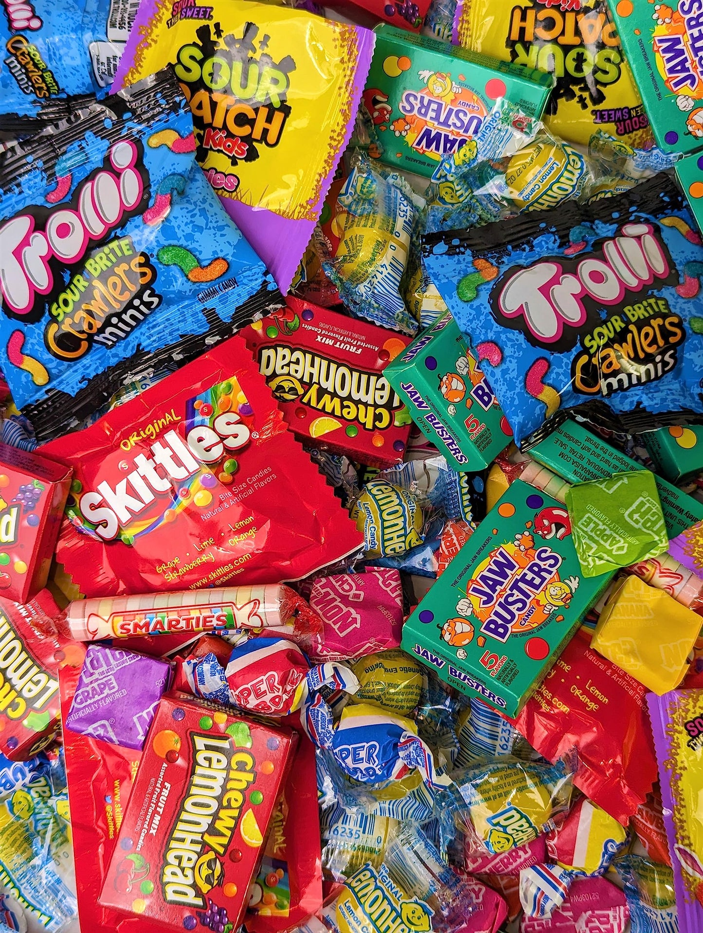 Pinata Candy Mix- Assorted Candy Variety Pack - 4 lb - Individually Wrapped - Piñata Stuffers - Bubble Gum, Fruity Sweets, Chewy Candies - Easter Candies - Bulk Individually Wrapped