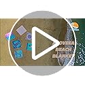 Aroveea Beach Blanket Waterproof Sandproof 1-7 Adult Oversized 78 '' × 81 '' Lightweight Durable Compact Sand Free Beach M...