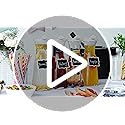Ritayedet Glass Carafe, 1 Liter Carafe for Mimosa Bar, 4 Pcs, Square Pitcher with Lid and Spout, Drink Dispenser for Parti...