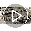 homing Rectangle Table Cloth Cover, Waterproof Polyester Elastic Fitted Tablecloth, Fits for 6 Foot Folding Tables, Washab...