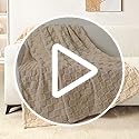 Exclusivo Mezcla Fleece Throw Blanket for Couch,Super Soft and Warm Lightweight Checkered Pattern Blankets for All Season...