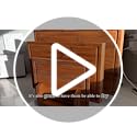 Bamboo Cutting Board Set with Stand, 3PCS Double-Sided Chopping Boards for Kitchen Meal Prep & Serving, Charcuterie, Juice...