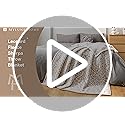 MH MYLUNE HOME Ultra Soft Leopard Throw Blanket (50x60 inches) Microfiber Blankets Plush Warm Reversible Cheetah Blanket L...