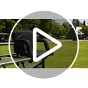 Alpcour Reclining Stadium Seat – Wide Bleacher Chair with Back Support and Cushion, Armrests, Side Pockets, and Bleachers ...