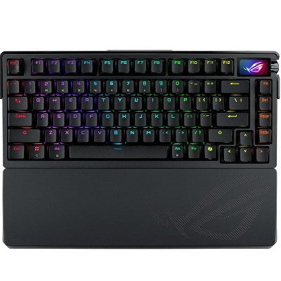 ROG Azoth Extreme 75 Custom Gaming Keyboard, Aluminum Chassis, Carbon Fiber Positioning Plate, Adjustable Gasket Mount, Three-Layer Dampening, Color