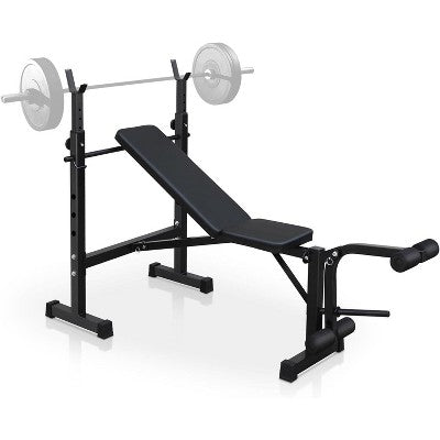 Weight Bench for Home Gym, Adjustable Weight Bench Set,Bench Press With Squat Rack, Workout Bench