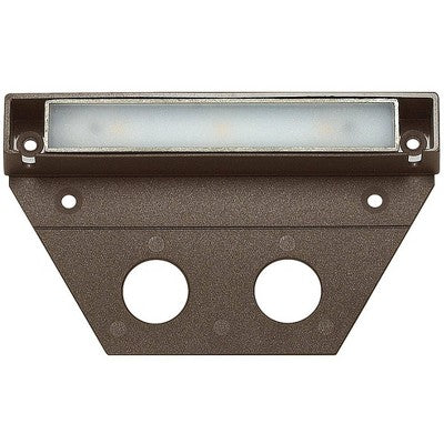 Hinkley Nuvi 5" Wide Bronze LED Deck Lights Set of 10