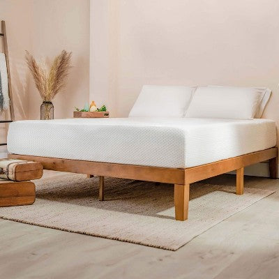 Bryt Green Tea Cooling Memory Foam Mattress - Bed Mattress in A Box