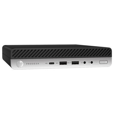 Refurbished HP ProDesk 600 G3, Mini Desktop, Intel Core i7-6700T, 2.8GHz ,16GB RAM, 512GB SSD, Windows 10 Pro - Manufacturer Refurbished
