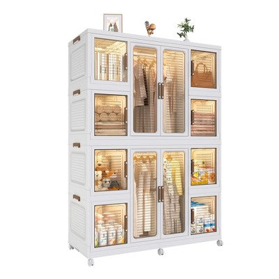 Maliang Portable Wardrobe, Closet Storage Organizer