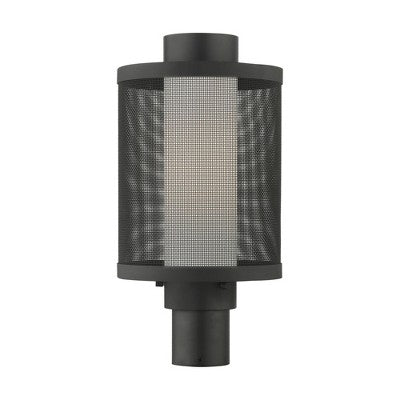 Livex Lighting Nottingham 1 - Light Post Light in Textured Black