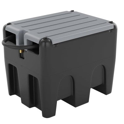 Diesel Tank, Portable Fuel Tank - 48 Gallon with 12V Electric Transfer Pump (10 GPM), 13Ft Hose & Auto Nozzle for Easy Fuel Transportation