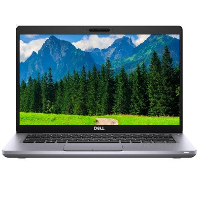 Refurbished Dell Latitude 5411 Laptop, Core i7-10850H 2.7GHz, 16GB, 256GB SSD, 14" FHD, Webcam, Win11P64, Manufacturer Refurbished