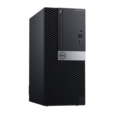 Refurbished Dell OptiPlex 7060, Tower Desktop, Intel Core i5-8500, 3.0GHz, 32GB RAM, 1TB M2 SATA Drive, Windows 10 Pro - Manufacturer Refurbished