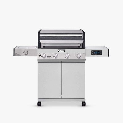 Monument Grills Denali Series 4 Burner Stainless Steel Smart Grill