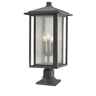 Z-Lite Aspen 3 - Light Lantern in Oil Rubbed Bronze