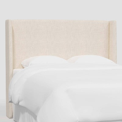 Antwerp Upholstered Wingback Headboard in Textured Linen - Threshold™