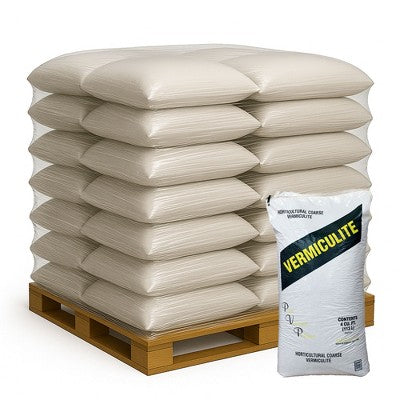 PVP Industries Medium Vermiculite Professional Grade Soil Conditioner, 20 Pack