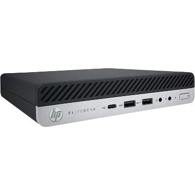HP 800 G4-MINI Certified Pre-Owned PC, Core i5-8500T 2.1GHz, 16GB Ram, 256GB SSD, Win11P64, Manufacturer Refurbished