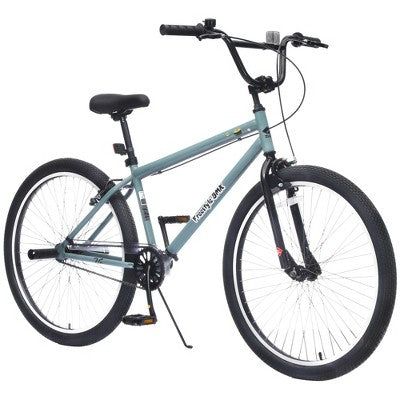 PAGED Freestyle Bike for Teens, Single-Speed Road Bike, Steel Frame Bicycle with Front Caliper Brake and Rear V Brake for 14+ Years Old