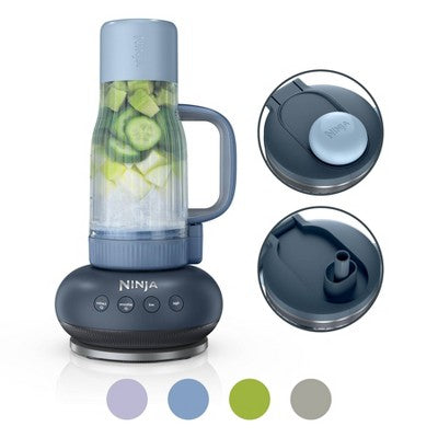 Ninja BlendBoss Tumbler Blender with 26oz Travel Tumbler, Detachable Straw & Chug Spout Lid