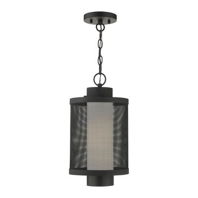 Livex Lighting Nottingham 1 - Light Pendant in Textured Black