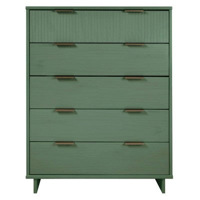 Tall Granville Modern 5 Drawer Dresser - Manhattan Comfort