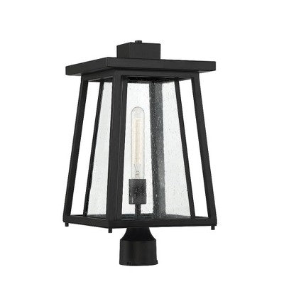 Savoy House Denver 1 - Light Post Light in Matte Black