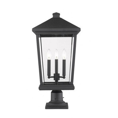 Z-Lite Beacon 3 - Light Lantern in Black