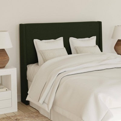 Encino Upholstered Wingback Headboard Dry Classic Velvet - Threshold™ designed with Studio McGee