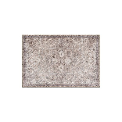 World Rug Gallery Savina Multicolor Traditional Indoor Rug – Washable Flatweave Construction with Non-Slip Backing