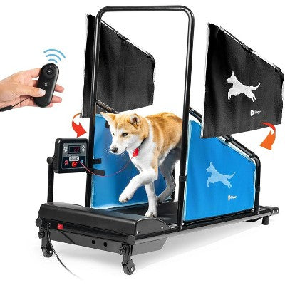Lifepro PawRunner Dog Treadmill - Indoor Running Machine for Small & Medium Dogs up to 130lbs - Compact, Durable & Ideal for Pet Fitness