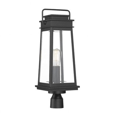 Savoy House Boone 1 - Light Post Light in Matte Black