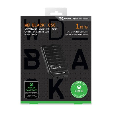 Western Digital 1TB C50 Xbox Expansion Card: Compatible with Xbox Series X/S