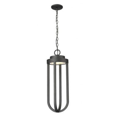 Z-Lite Leland 1 - Light Pendant in Sand Black