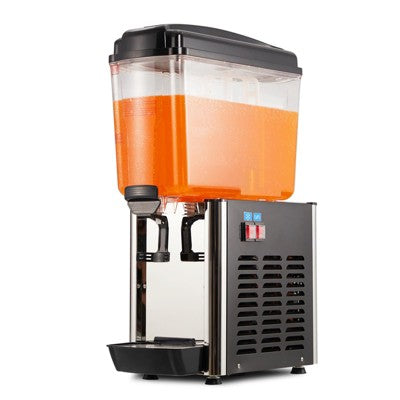 Black Commercial Beverage Dispenser – Stainless Steel Drink Machine with Thermostat for Restaurants, Hotels & Parties