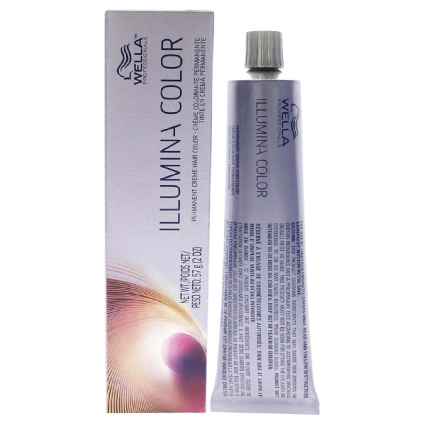 Illumina Color Permanent Creme Hair Color - 9-19 Very Light Blonde - Ash By Wella For Unisex - 2 Oz Hair Color-like New