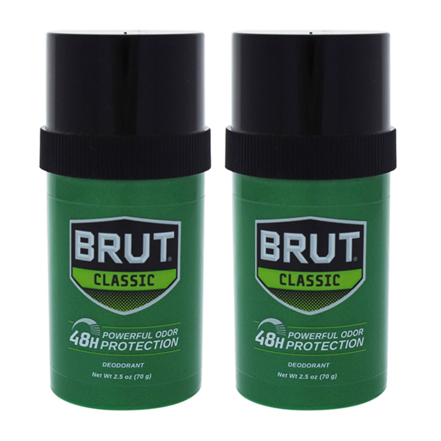 Brut By Faberge Co. For Men - 2.5 Oz Deodorant Stick - Pack Of 2-like New