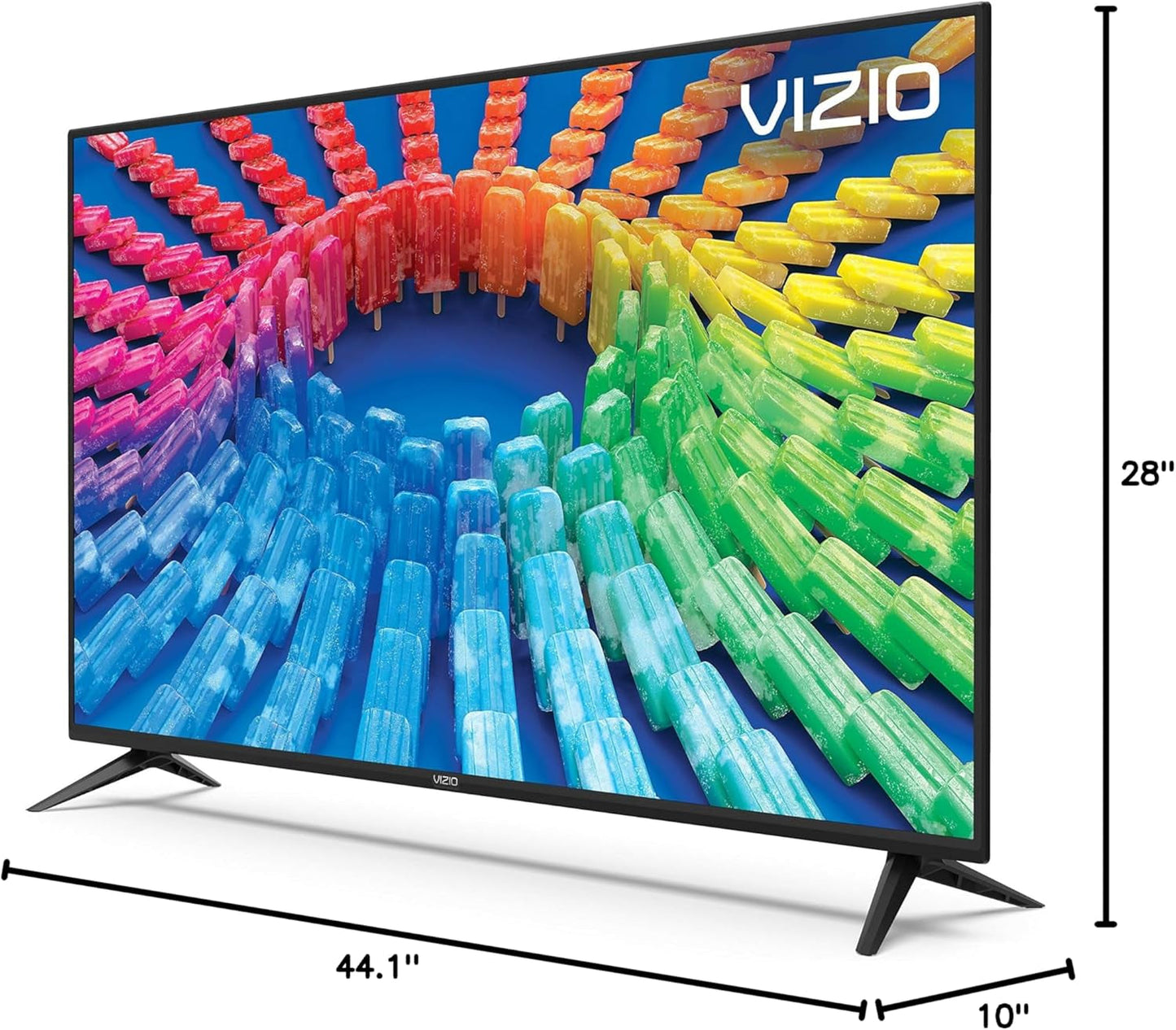 50 Inch 4K Smart TV, V-Series UHD LED HDR Television with Apple Airplay and Chromecast Built-In