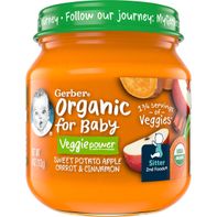 Gerber Organic Baby Food Sweet Potato Apple Carrot...
️