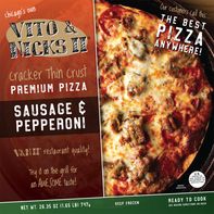 Vito & Nicks II Cracker Thin Crust Sausage & Peppe...
️