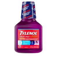 TYLENOL Cold + Flu + Cough Night Liquid Medicine w...
️