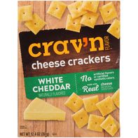 Crav'n Flavor White Cheddar Cheese Crackers️
