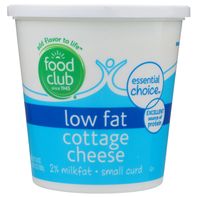 Food Club 2% Low Fat Small Curd Cottage Cheese️